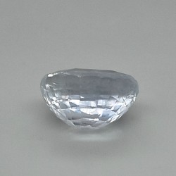 White Sapphire  6.7 Ct Certified